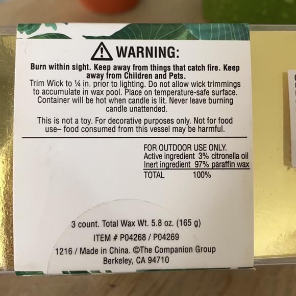 Outdoor candles by Tommy Bahama - Picture 4 of 6